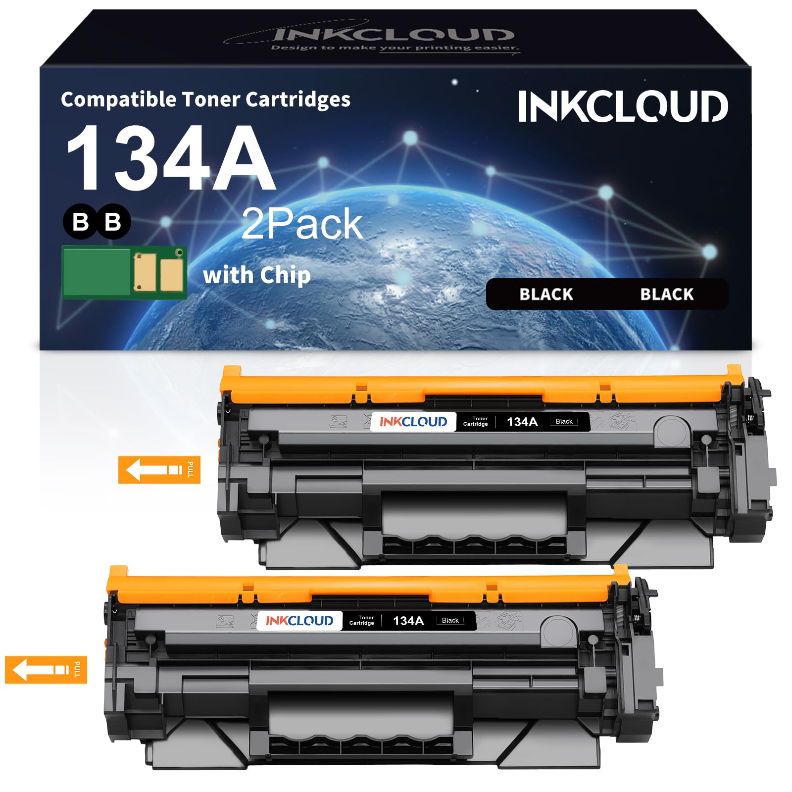 LISTWA 134A W1340A Toner Cartridges Compatible For HP MFP