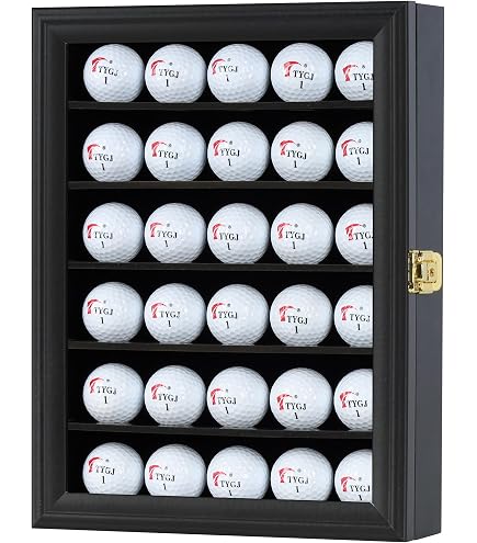 Amazon.com: DisplayGifts 49 Golf Ball Display Case Cabinet Wall