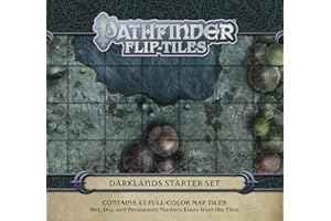 Paizo Pathfinder Flip-Tiles: Darklands Starter Set, Multicolor