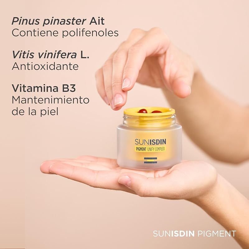 SunISDIN Pigment Refill Complemento Alimenticio - 30 unidades