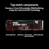 ASUS ROG Strix SQ7 1TB M.2 PCIe Gen4 NVMe SSD DRAM SLC Cache 7000MB/s PS5 PC view 3