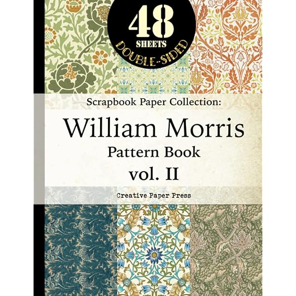 William Morris Scrapbook Paper: Victorian Flower