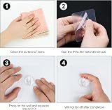 Juliyeh Magic Hooks Transparent Self-Adhesive 10 Pack 10 kg Load view 4