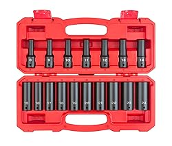 TEKTON 1/2 Inch Drive Deep 6-Point Impact Socket