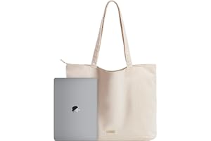 VANDEL Corduroy Tote Bag for Women and Men with Zipper and Inner Pockets. Cute School Tote Bag with Zipper, Aesthetic
