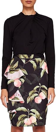Blayyke Peach Blossom Ruffle Skirt 