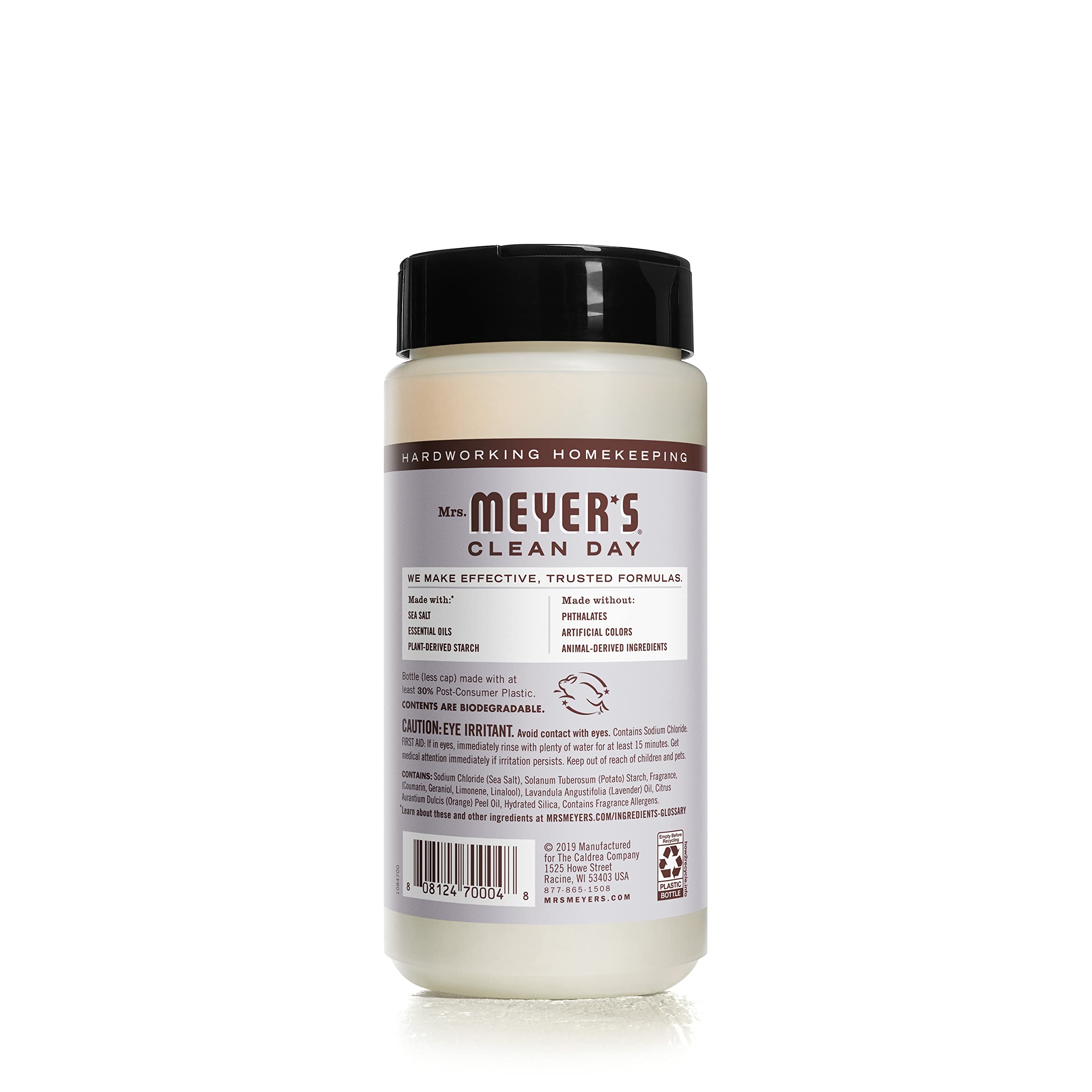 MRS. MEYER'S CLEAN DAY Laundry Booster, Pair with Liquid Laundry Detergent or Detergent Pods, Lavender, 18 oz
