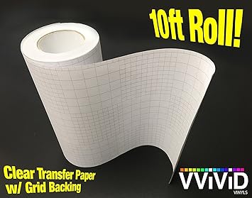 Avoir Images High Gloss Papier Transfert Vinyle Transparent Autocollant Rouleau dernière par