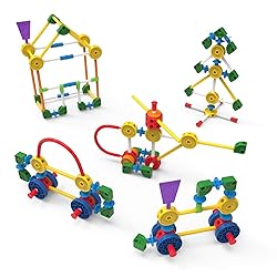 TINKERTOY - Retro Building Tin - 100 Parts