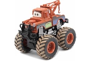 RULBAMN Movie Cars 3, Tow Mater Toy, Lightning McQueen Toys, Jackson Storm, 1:55 Die-cast Toy Car Big Wheel Buggy (Mater)