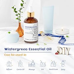 HIQILI 1 Fl Oz Wintergreen Essential Oil, 100% Pure
