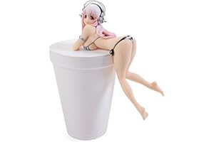 FURYU Super Sonico noodle stopper figure Wink Wink border black border separately