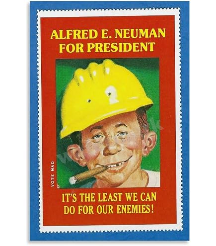 Amazon.com: What, Me Worry Vintage Alfred E. Neuman Poster Art