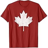 Maple Leaf Flag of Canada Cool Men Women Canadian T-Shirt