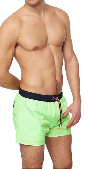 Diesel Herren Badeshorts - BMBX-Sandy, Swimshorts, Boxershorts, Mesheinsatz, Uni