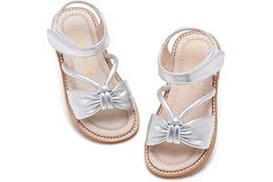 Kiderence Toddler Girls Sandals Little Girls Kids Summer Shoes Toddler Sandals