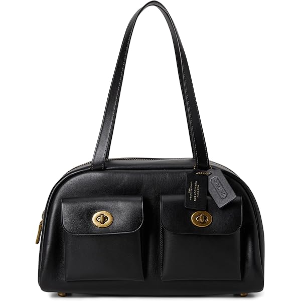 Amazon.com: Coach Twin Turnlock Bag 20, 1Z/Toffee : Clothing