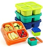 Caperci Lunchable Snack Containers - 4 Compartments