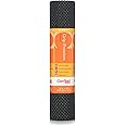 Con-Tact Brand Premium Thick and Non-Adhesive Drawer Shelf Liner, 12" x 4', Black