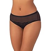 DKNY Women's Wave Lace Pattern Hipster Underwear