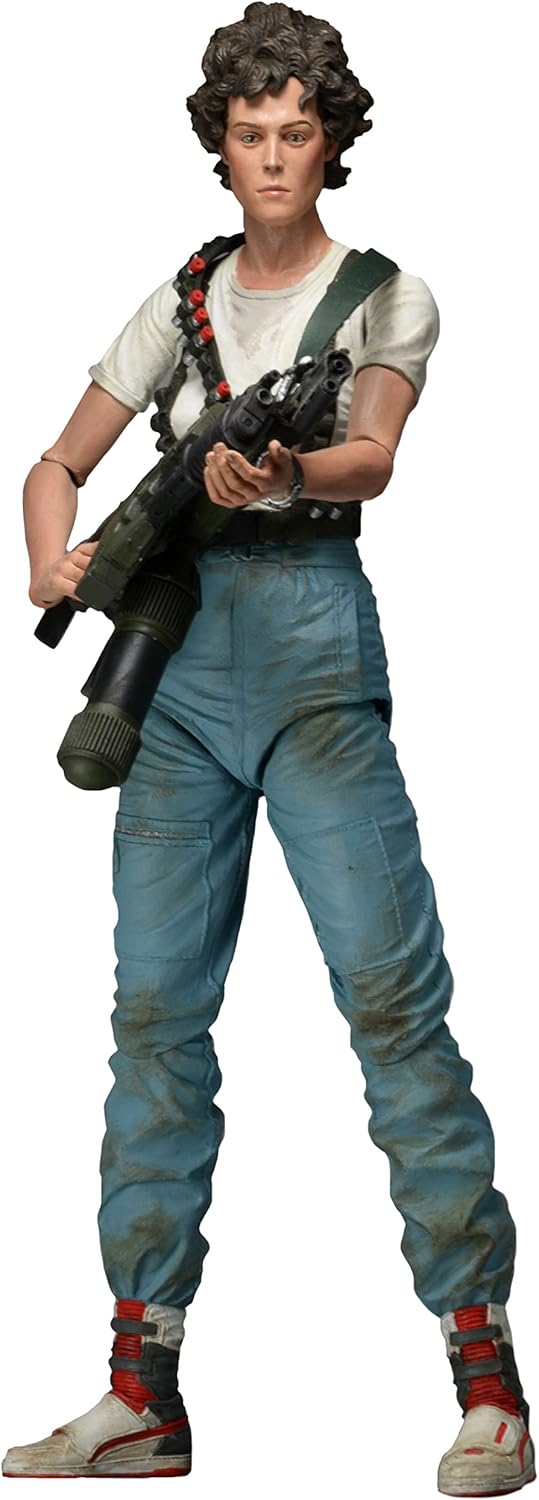 Aliens Series 5 7" Action Figure Lt. Ellen Ripley (Aliens Version), Multi-colored, Large