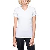 Insect Shield Women's UPF Dri-Balance Short Sleeve V-Neck Shirt