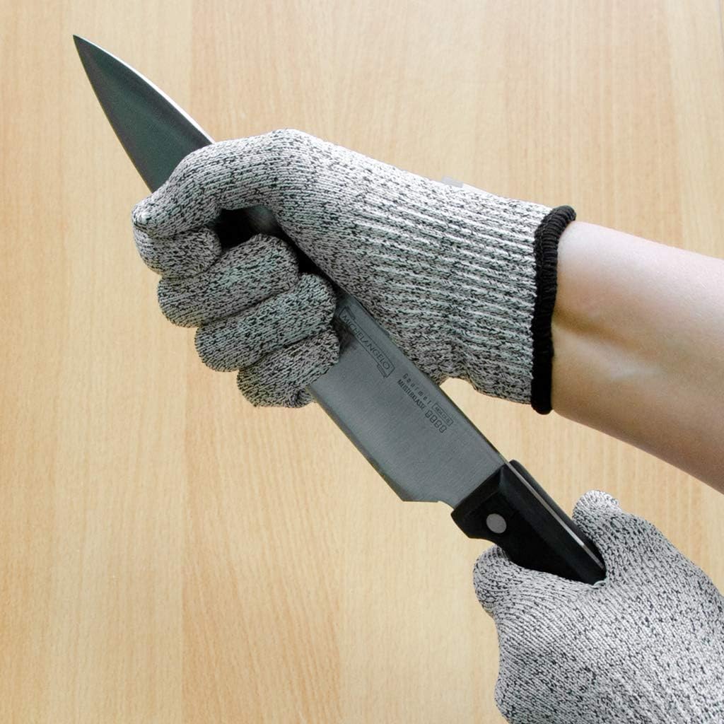 Georges Cut Protection Gloves - Non-Slip, Lightweight, Comfortable and Breathable (XS, Level 5) - Image 4