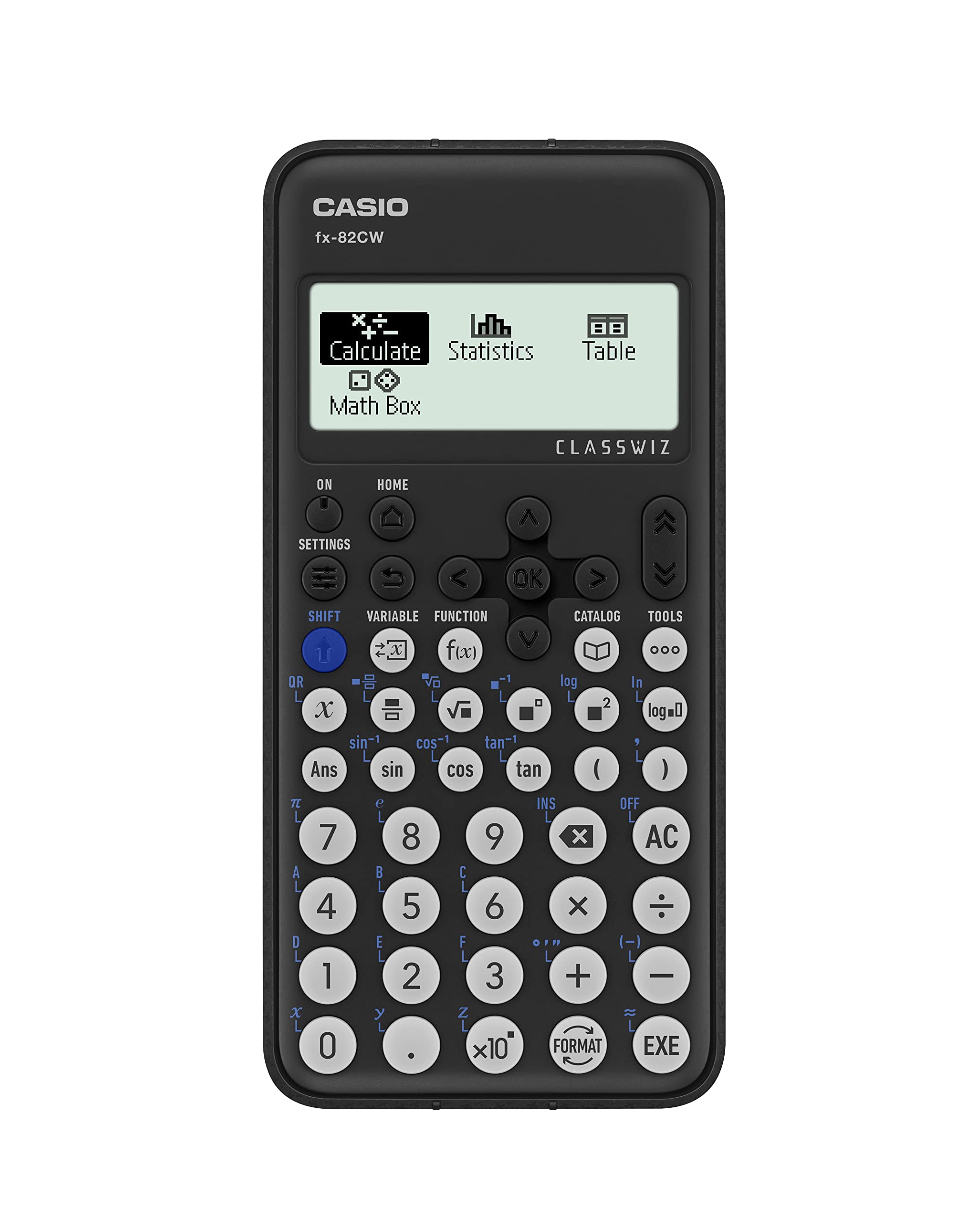 Casio FX-82CW Scientific Calculator with over 290 Functions and 4 Grayscale HD Natural Display