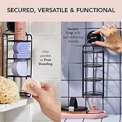 Kitsch Bar Soap Holder for Shower Wall, Rust Proof