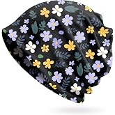 Zewurtuw Chemo Cap Slouchy Beanie Cancer Headwear Hats Stretch Soft for Men Women Girls Aesthetic Cute