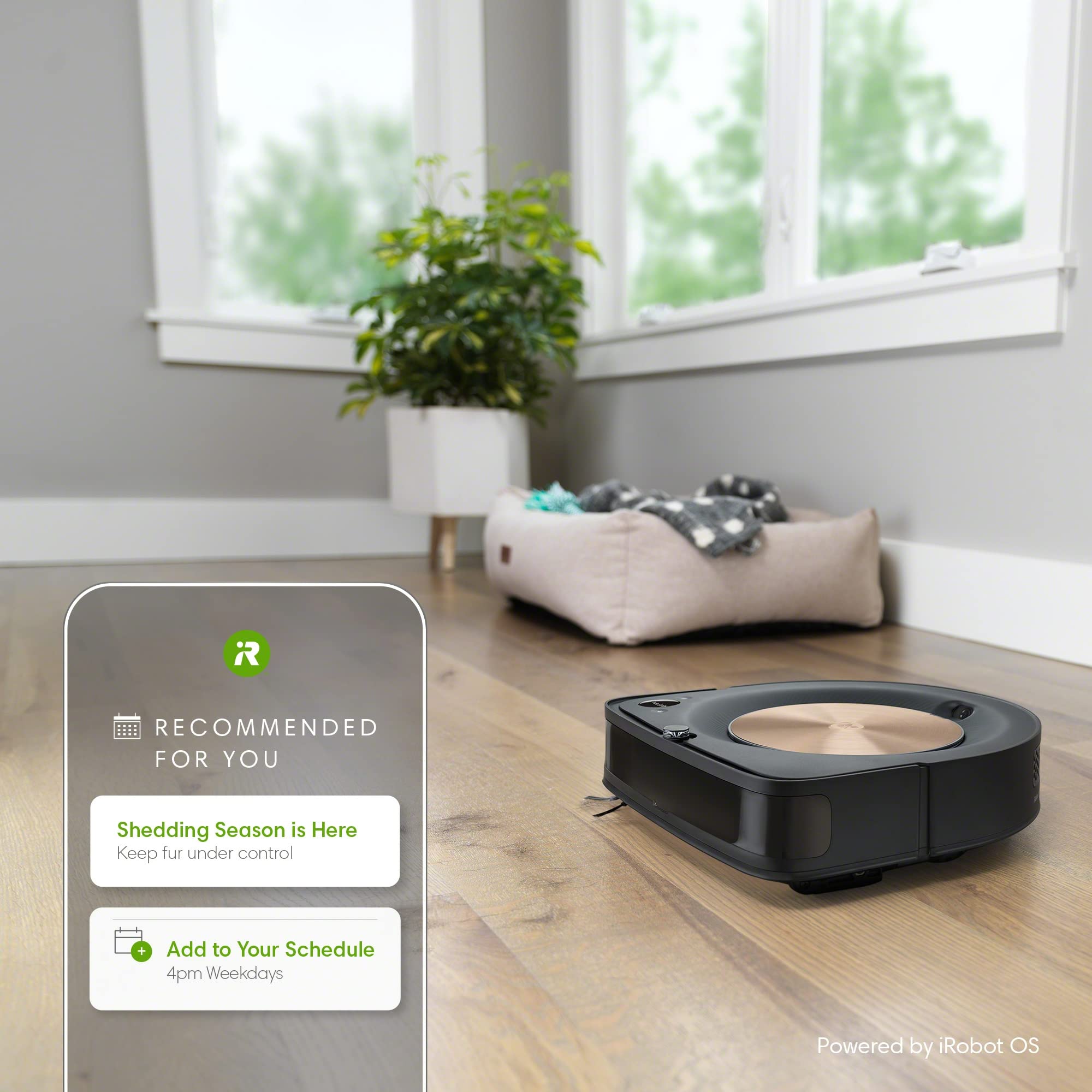 iRobot Roomba s9+ Self Emptying Robot Vacuum - Self-Empty for 60 Days, Detects & Cleans Around Objects in Your Home, Smart Mapping, Powerful Suction, Corner & Edge Cleaning - View 7