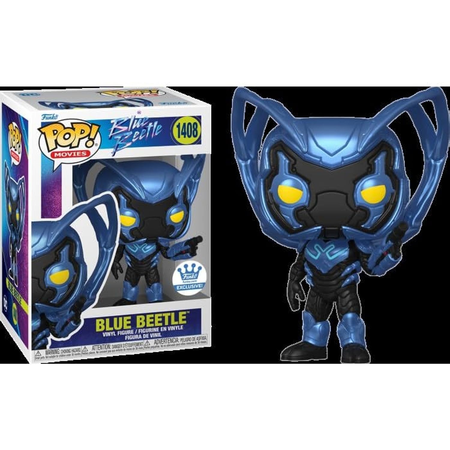 Funko Pop! Heroes: Blue Beetle Shop Exclusive