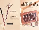 HQDA 12 Pcs Liquid Lipstick Lipliner Set Nude Matte Long Lasting Waterproof view 6