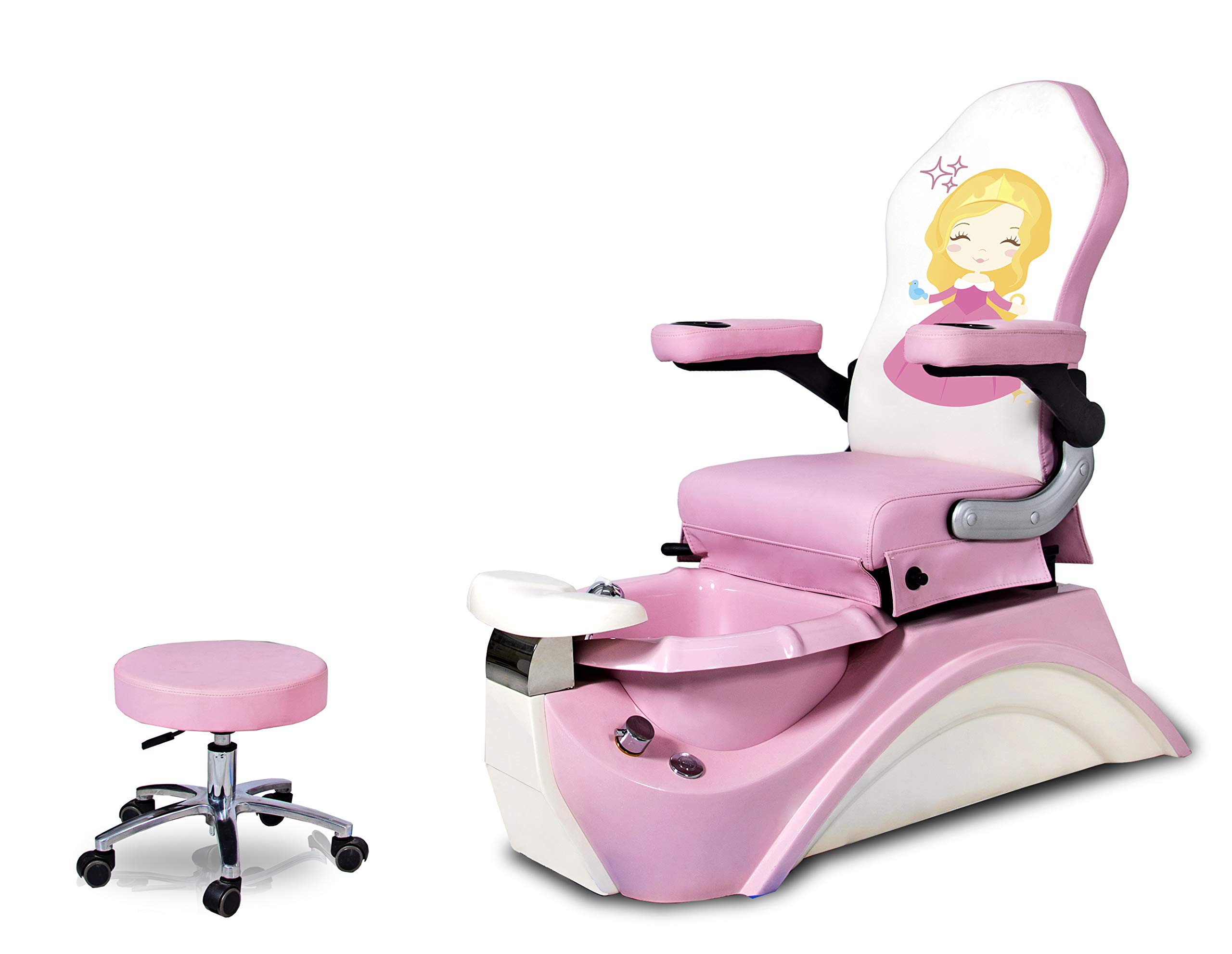Kids Pedicure Chair Pink Sleeping Beauty Childs Pedicure Spa Nail Salon Furniture Equipment Buy Online In Indonesia At Desertcartid Productid 51128933