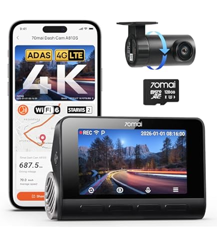 アクセサリー 70mai Dash Cam 4K A800SE 🚘 Introducing the NEW 70mai A800SE 4K Dash Cam ✓ True 4K Ultra