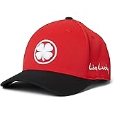 Black Clover Inner Luck 1 Adjustable Hat - Unisex Cap - Six-Panel Construction - Unisex Cap - Snapback Closure Red/Black Hat/3d White Clover One Size One Size