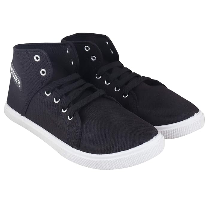 Garg Creation Men's Boxer Shoes (Black) Buy Online at Low Prices in