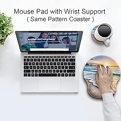 Ergonomic Mouse Pad with Wrist Support