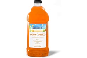 COOLBREEZE Cool Breeze Beverages Ready to Use Slush Mix, Orange/Mango, 1/2 gallon