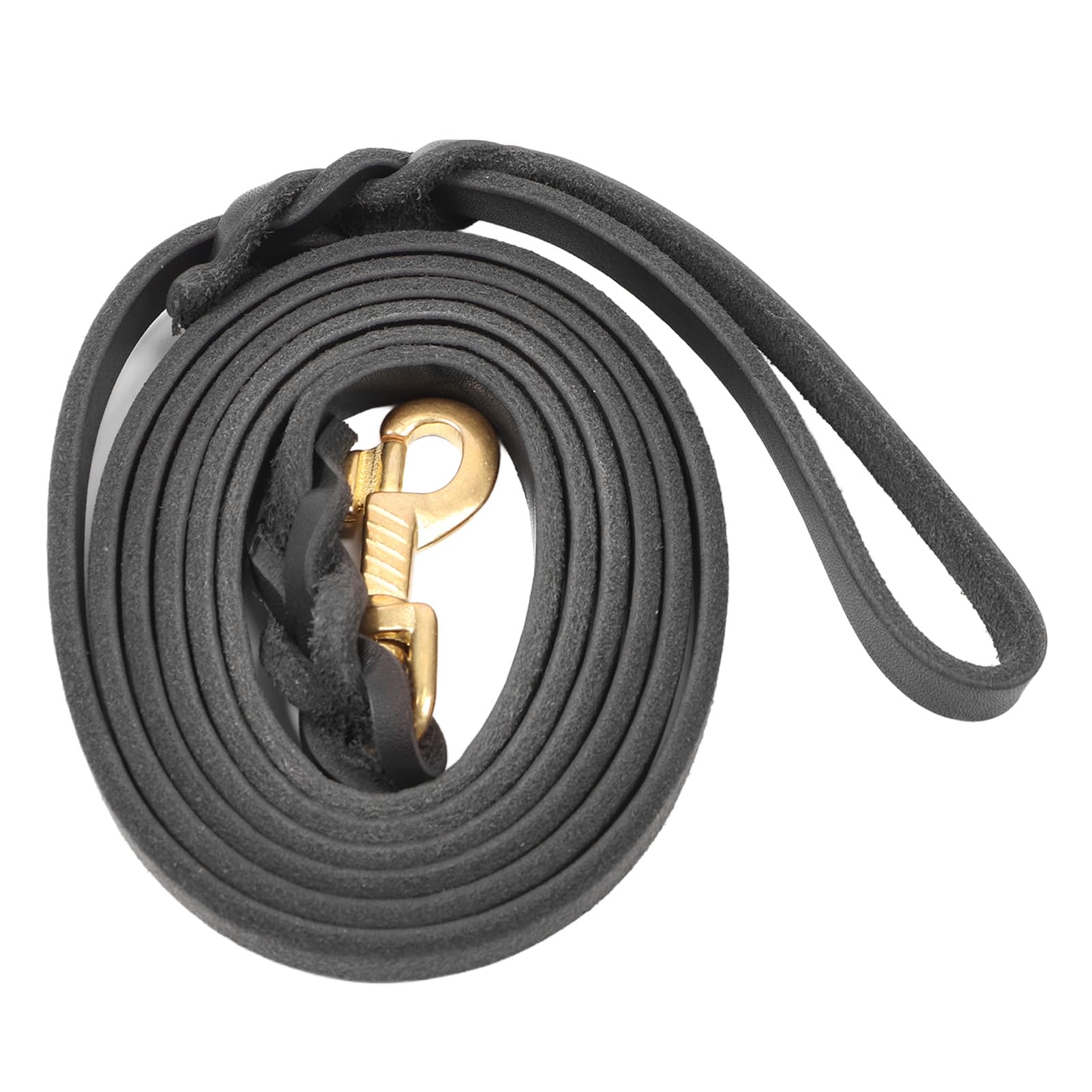 Durable Cowhide Leather Dog Leash Long and Soft Training Leash Dog Leash Durable Cowhide Strong and Reliable Dog Leather Dog Training Leash Long Soft Dog Traction Rope for
