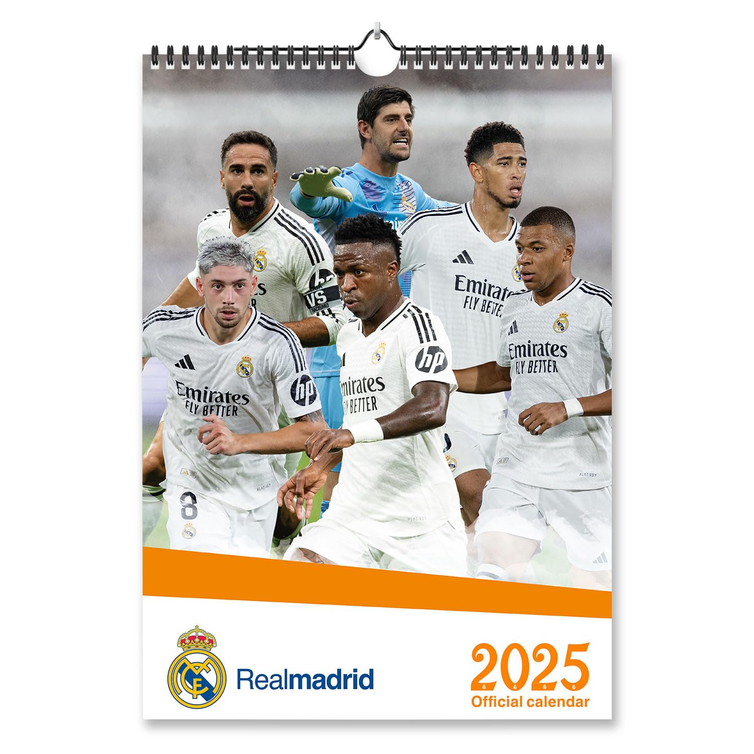 Grupo Erik Wall Calendar 2025 - Real Madrid / A3 Calendar 2025, A3 Wall Planner 2025, Family Planner Calendar 2025 / Football Calendar 2025, Real Madrid 2024-2025
