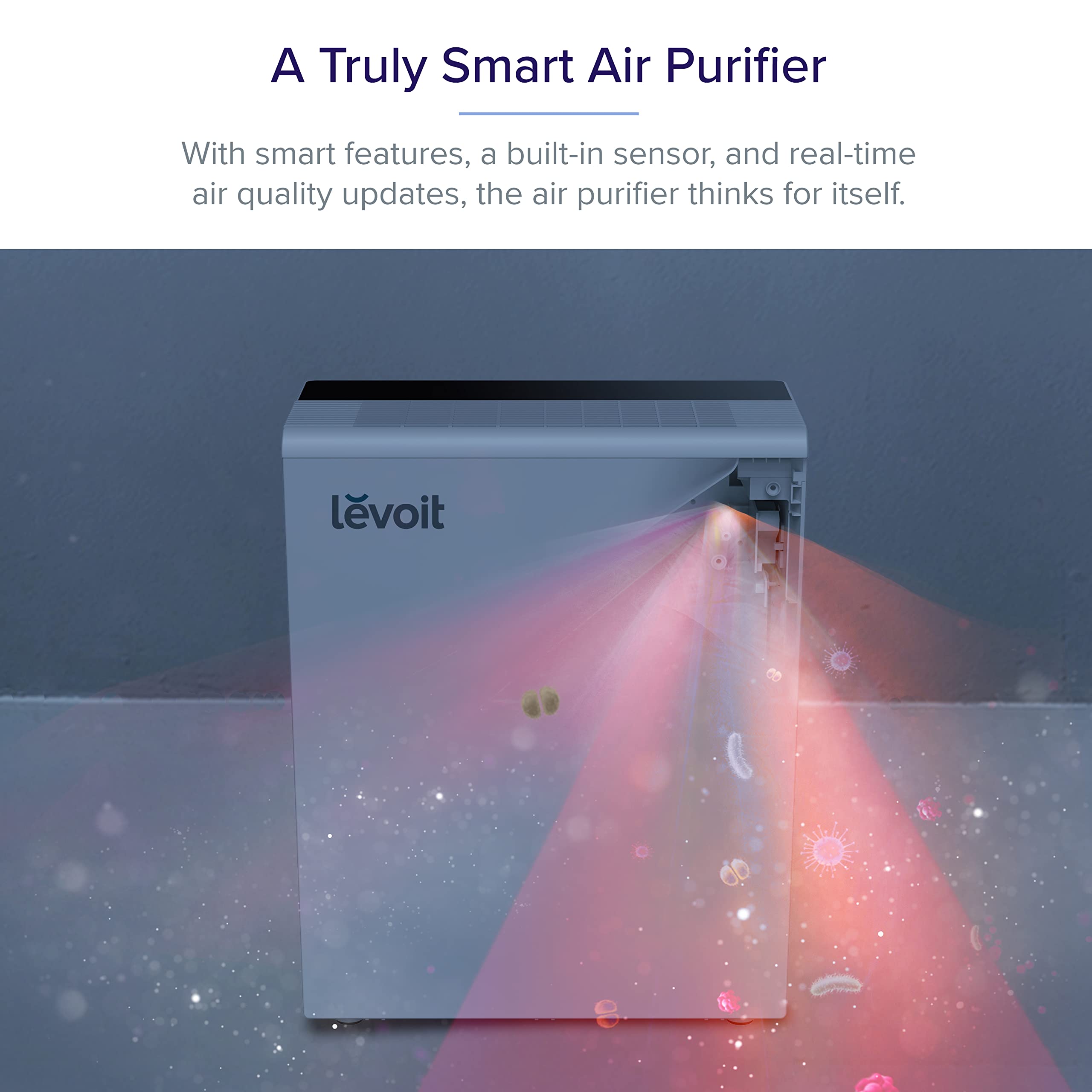 LEVOIT Air Purifiers for Home Large Room, Smart Control Air Cleaner