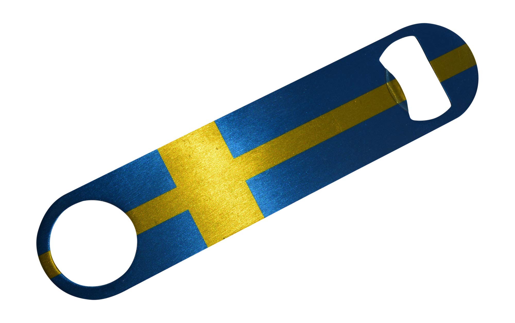 Rogue River Tactical Sweden Swedish Flag Speed Bottle Opener Heavy Duty Gift