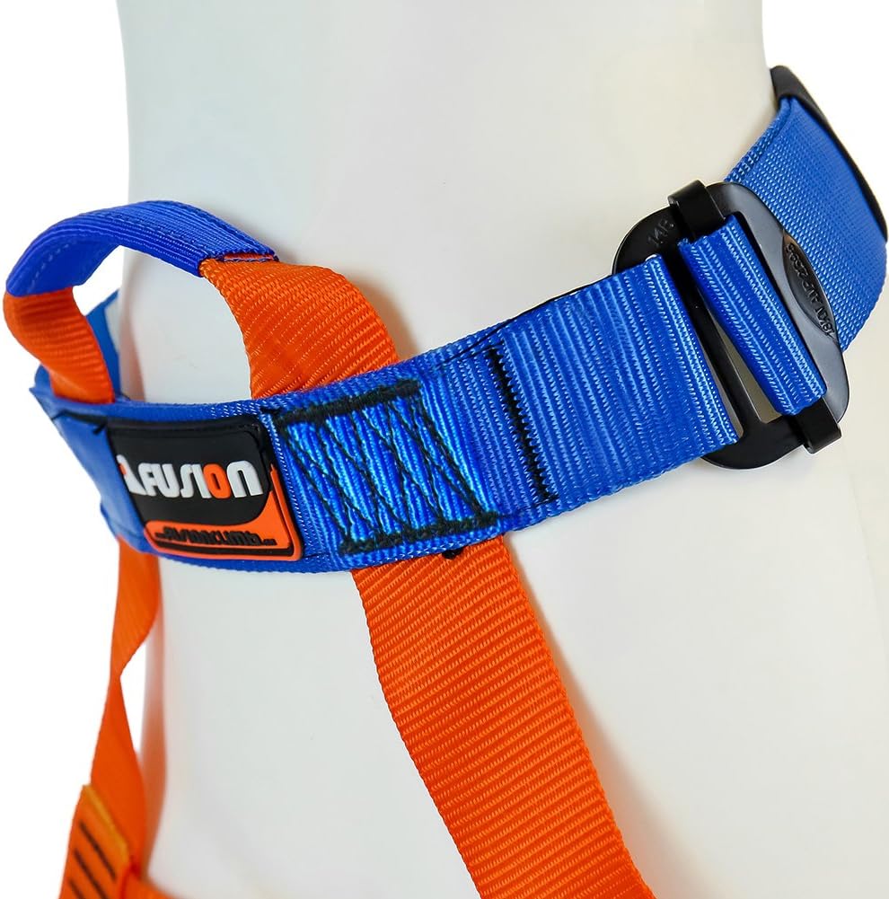 Fusion Climb Centaur Kiddo Half Body Children's Climbing Harness Ultra Light, Blue/Orange : Sports & Outdoors