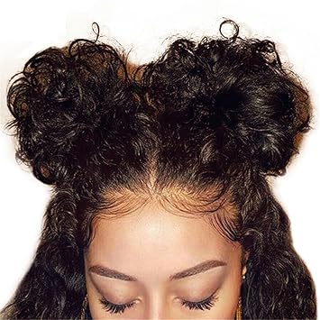 Amazon Com Brazilian Deep Wave Lace Wigs With Baby Hair Human