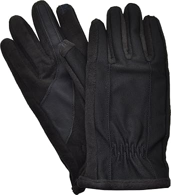 isotoner driving gloves mens