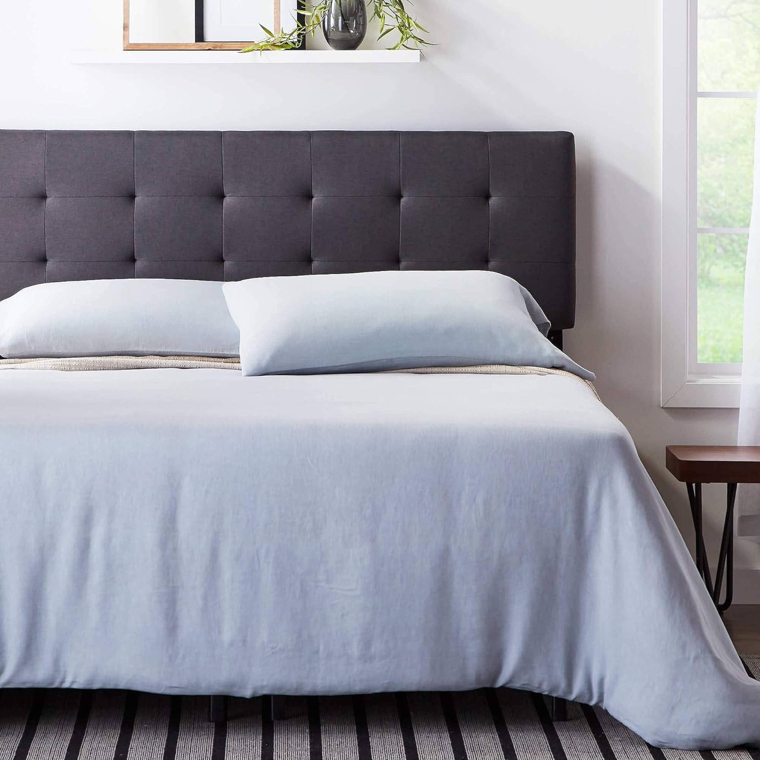 Best faux leather headboard, queen