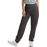 Hanes Women's Sweatpants, EcoSmart Fleece Joggers, Pocketless Cinched Leg Sweatpants for Women, 30"