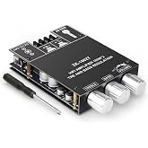ZK-1002T Bluetooth 5.1 Amplifier Board, 100W+100W 2.0 CH Stereo Audio Amp Module with TPA3116D2 Chip, Treble &amp; Bass Control, DIY Speakers Power Amp for Home Theater Speakers