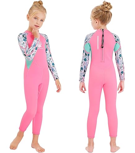 Traje De Neopreno De 2,5 Mm Para Niño Niña,Protección Solar Térmico